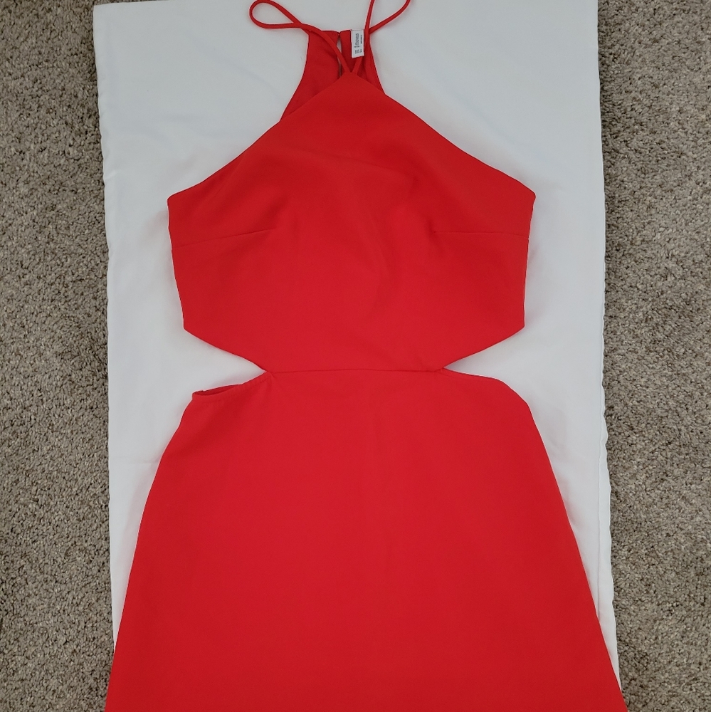 Red dress